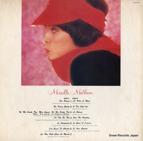 MATHIEU, MIREILLE mireille mathieu SUX-49-V