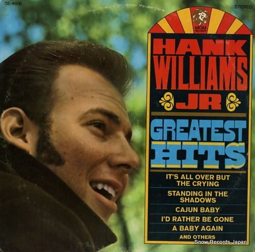 WILLIAMS, HANK, JR. greatest hits SE-4656