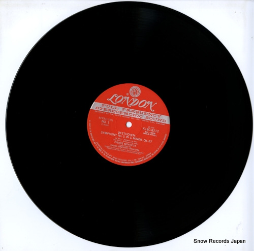 MONTEUX, PIERRE beethoven; symphony no.5 in c minor K18C-8212