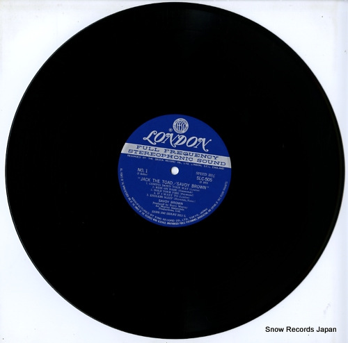 SAVOY BROWN jack the toad SLC505