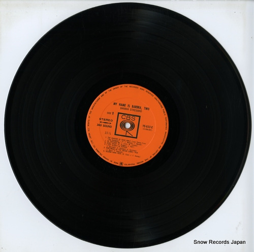 STREISAND, BARBRA my mane is barbra, two YS-632-C