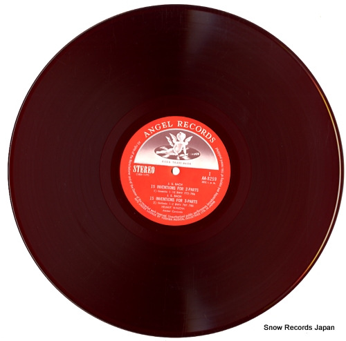 WALCHA, HELMUT bach; 15 inventions for 2.3 parts AA-8259