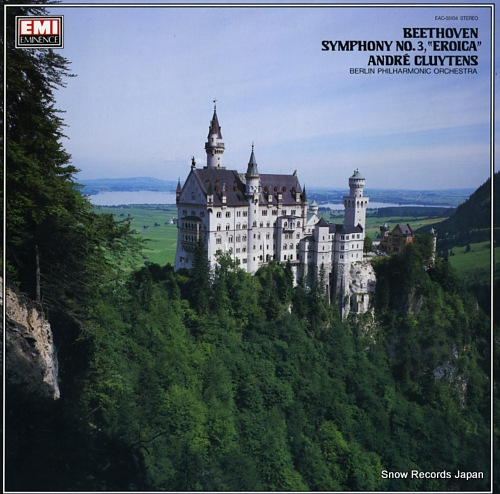 CLUYTENS, ANDRE beethoven; symphony no.3 