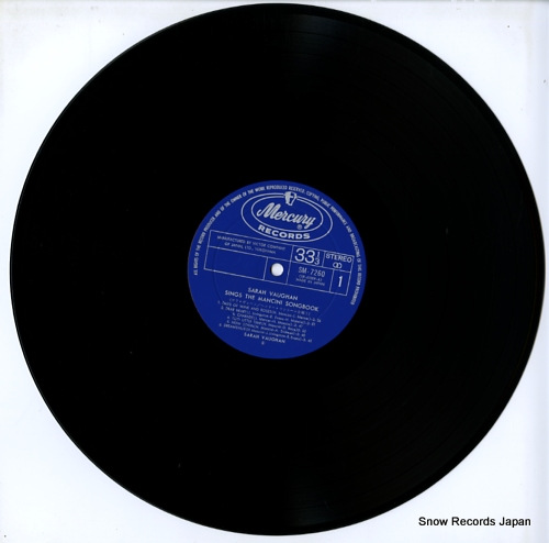 VAUGHAN, SARAH sings the mancini songbook SM-7260
