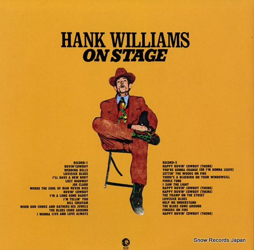WILLIAMS, HANK on stage 30MM9017/8