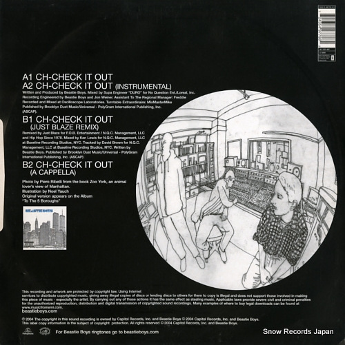 BEASTIE BOYS ch-check it out 12CL857