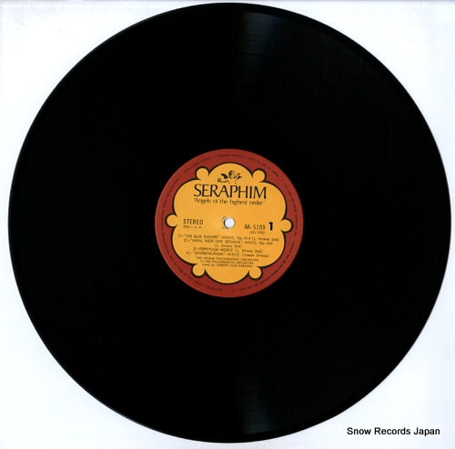 KARAJAN, HERBERT VON j. strauss; the blue danube waltz AA-5109