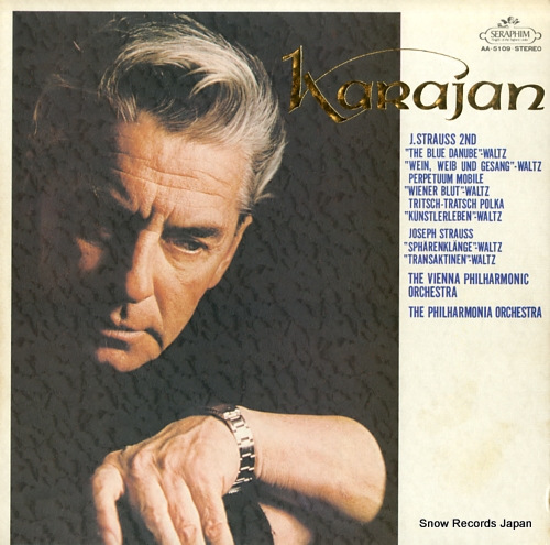 KARAJAN, HERBERT VON j. strauss; the blue danube waltz AA-5109