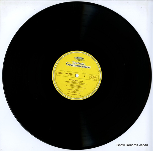 ZABALETA, NICANOR french harp music MG1177