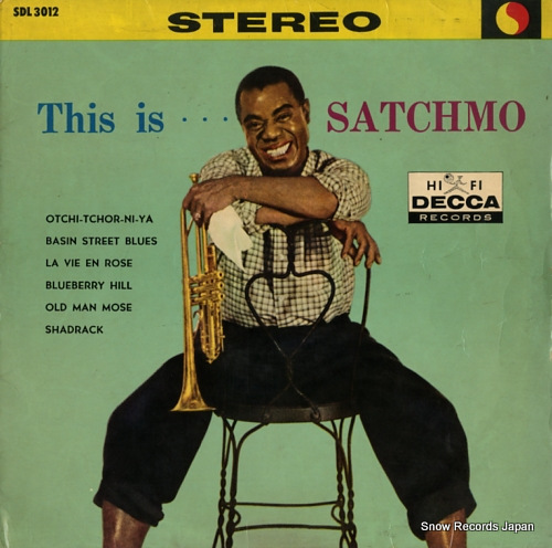 ARMSTRONG, LOUIS this is satchmo SDL3012