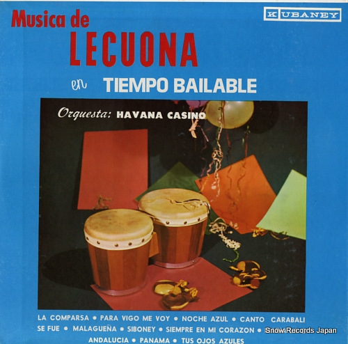 륱ϥХʡ musica de lecuona en tiempo bailable MT-133