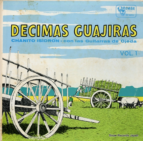 ISIDRON, CHANITO decimas guajiras vol.1 RLP55516 - front cover