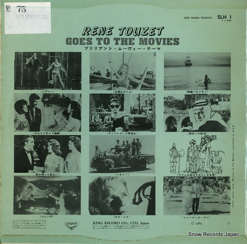 TOUZET, RENE rene touzet goes to the movies SLH1