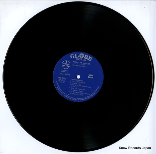 ROSSO, NINI poemes de l'amour SWX-7050 - disc