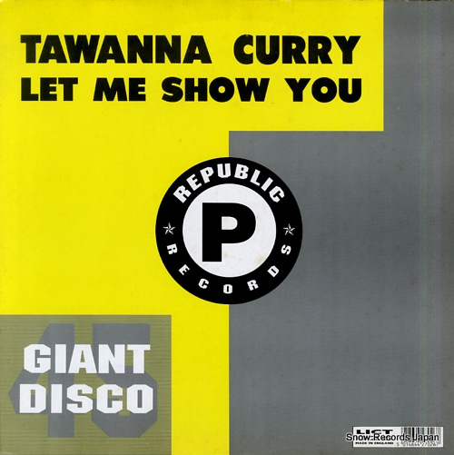 TAWANNA CURRY let me show you LICT026