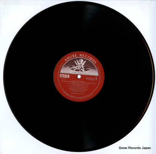 KANN, HANS the popular piano pieces EAC-81026