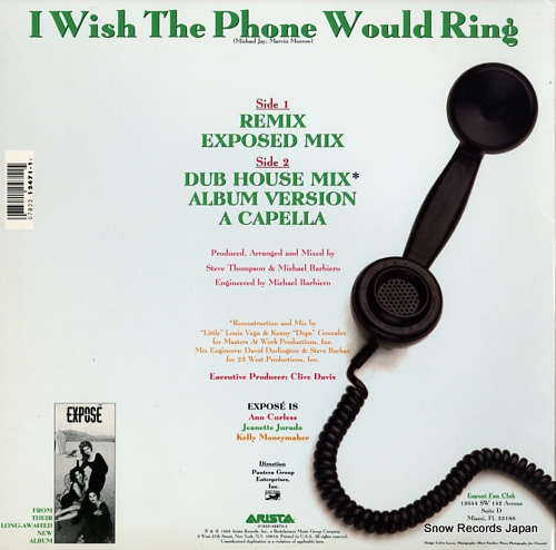 EXPOSE i wish the phone would ring 07822-12471-1