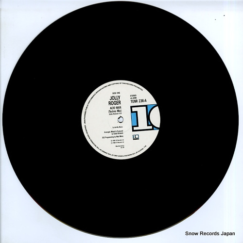 ROGER, JOLLY acid man (techno mix) TENR236 - disc