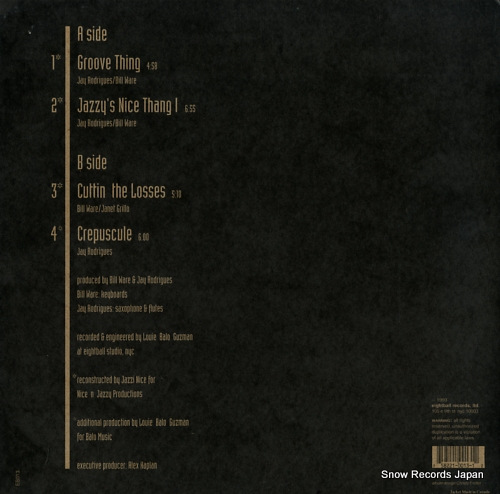 GROOVE THING ep EB013