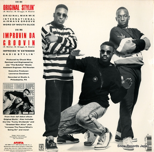 THREE TIMES DOPE original stylin' ADI-9889