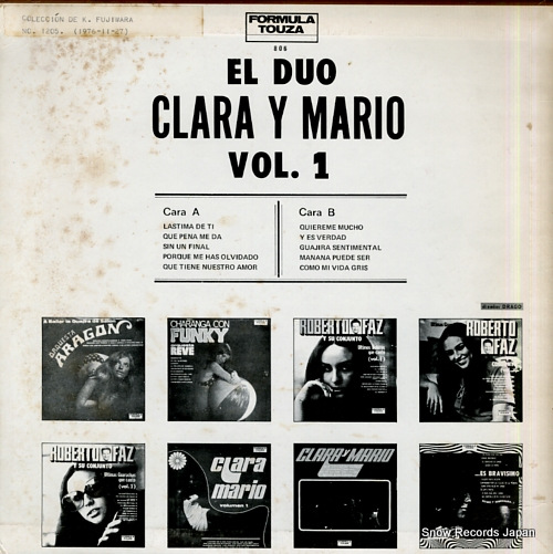 CLARA Y MARIO vol.1 FORMULATOUZA806