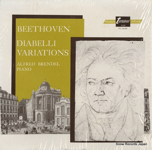 BRENDEL, ALFRED beethoven; diabelli variations TV34139S