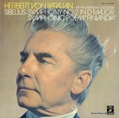 KARAJAN, HERBERT VON sibelius; symphony no.2 & 