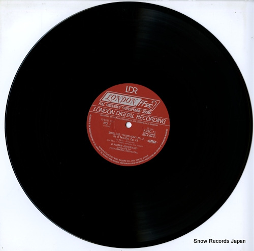 ASHKENAZY, VLADIMIR sibelius; symphony no.2 in d major op.43 K28C-71