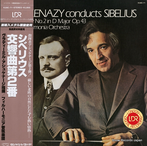 ASHKENAZY, VLADIMIR sibelius; symphony no.2 in d major op.43 K28C-71