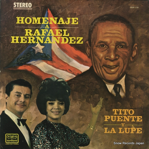 PUENTE, TITO, AND LA LUPE homenaje a rafael hernandez (S)LP1131 / TRSLP-1131