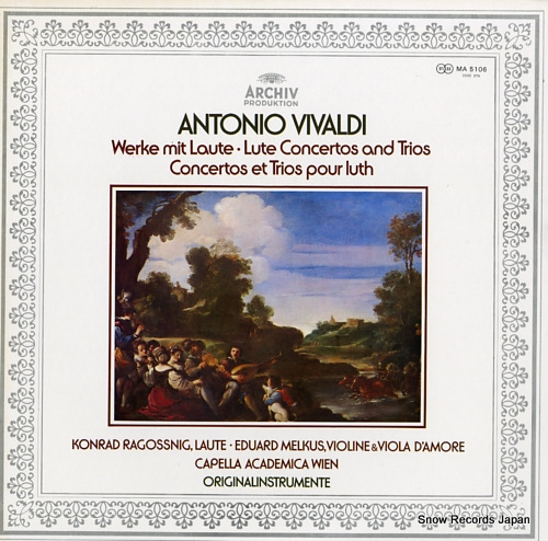 MELKUS, EDUARD vivaldi; werke mit laute lute concertos and trios MA5106