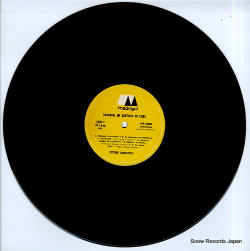 V/A carnaval a santiago de cuba MP-3008 - disc