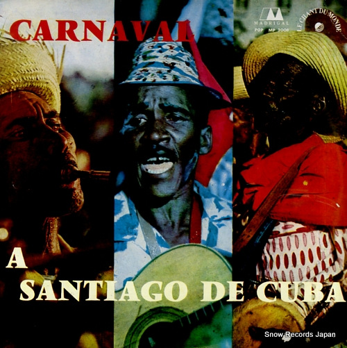 V/A carnaval a santiago de cuba MP-3008 - front cover