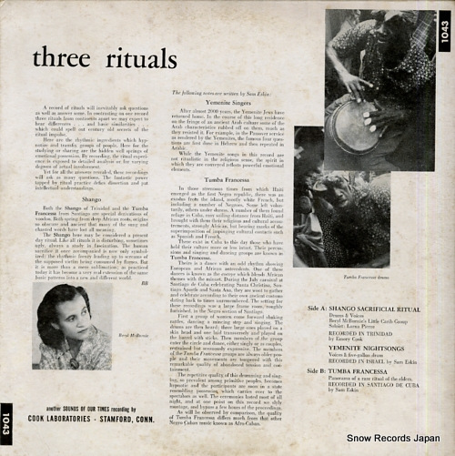 V/A three rituals COOK1043