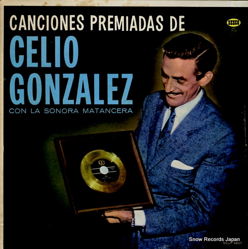 GONZALEZ, CELIO canciones premiadas de celio gonzalez SCLP-9207 - front cover
