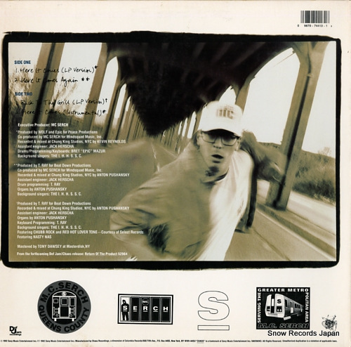 MC SERCH here it comes XSS74413B