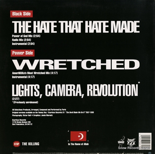 PARIS the hate that hate made TB-967