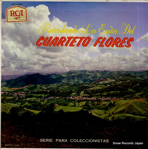 ơȡե쥹 recordando los exitos del cuarteto flores LPR-1002