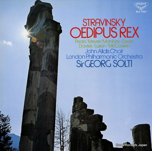 SOLTI, GEORG stravinsky; oedipus rex SLA7037