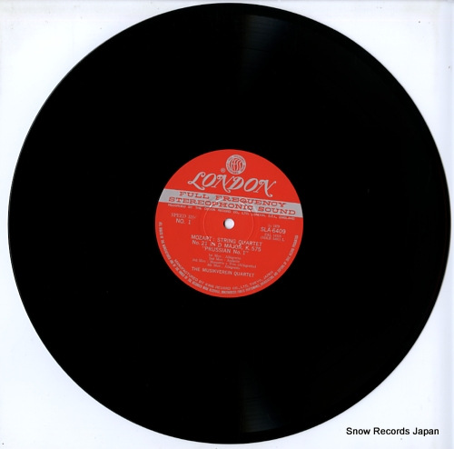 MUSIKVEREIN QUARTET, THE mozart; string quartet no.21/no.23 SLA6409