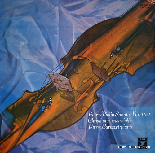 FERRAS, CHRISTIAN faure; violin sonatas nos.1&2 AA-8689