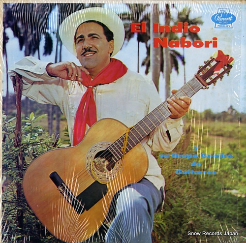 NABORI, EL INDIO el indio nabori y su grupo guajiro de guitarras LP-2052 - front cover