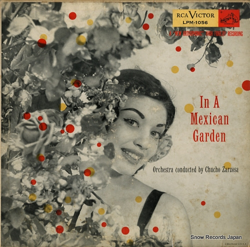 ZARZOSA, CHUCHO in a mexican garden LPM1056 - front cover