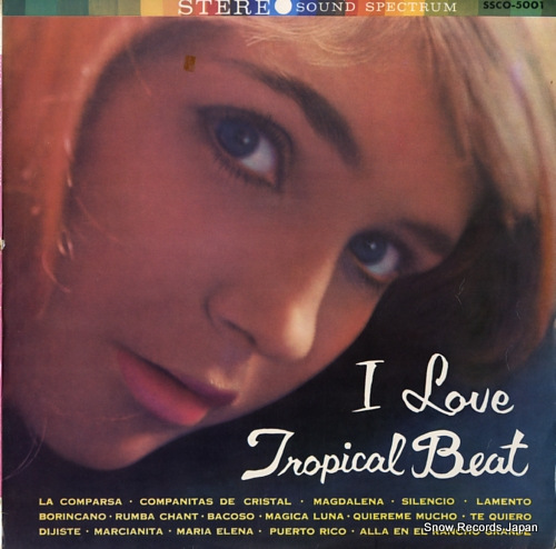 MELIS, JOSE i love tropical beat SSCO5001 - front cover