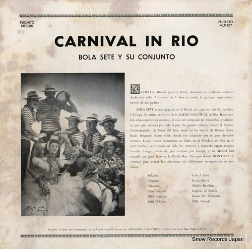 SETE, BOLA carnival in rio MLP-507