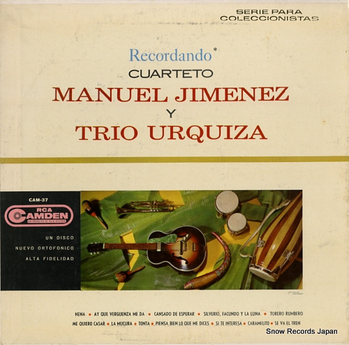 ޥ̥ ҥͥ los exitos del cuarteto manuel jimenez y trio urquiza CAM-37