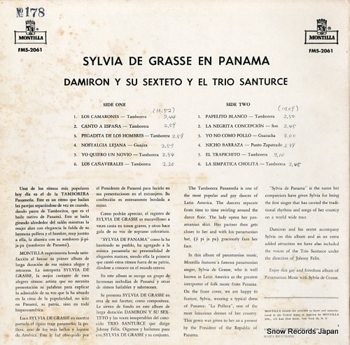 DE GRASSE, SYLVIA in panama FMS-2061