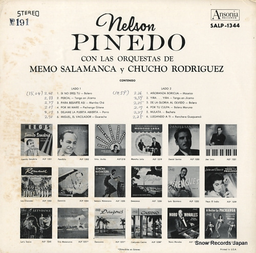 PINEDO, NELSON ahora me toca a mi... SALP-1344 - back cover