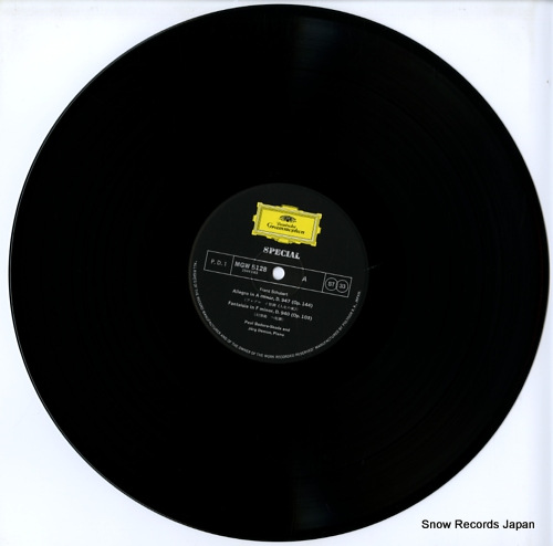BADULA-SKODA, PAUL, AND JORG DEMUS schubert; marche militaire piano works for 4 hands MGW5128