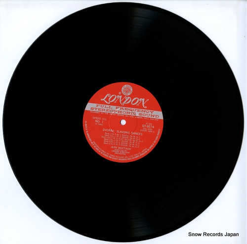 MARTINON, JEAN dvorak; slavonic dances GT9074 - disc